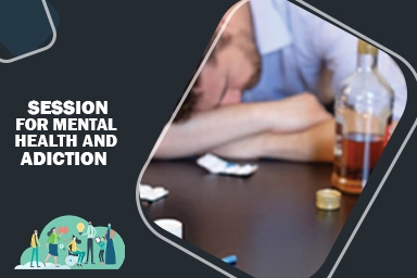 Counseling session for mental health and addiction