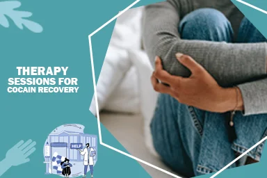 Therapy session for cocaine recovery support
