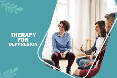 Therapy session for depression relief